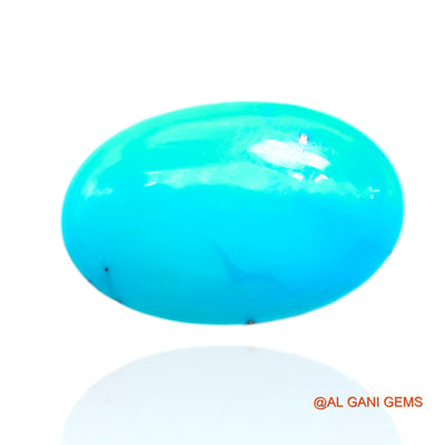 Natural Untreated Turquoise Loose Gemstone Oval Cabochon From Arizona 9.00 Cts 17x11x5 mm T-607