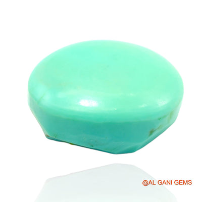 18.00 Cts Natural Arizona Turquoise Loose Gemstone Oval Cabochon 19x13x9 mm T-60