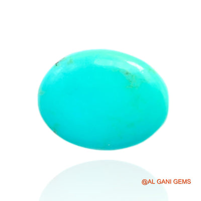 7.00 Cts Natural Arizona Turquoise Loose Gemstone Oval Cabochon 16x12x6 mm T-614