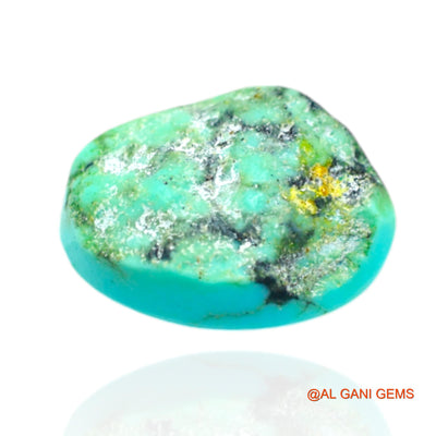 7.00 Cts Natural Arizona Turquoise Loose Gemstone Oval Cabochon 16x12x6 mm T-614