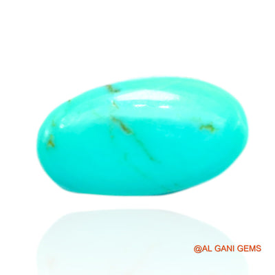 Natural Untreated Turquoise Loose Gemstone Oval Cabochon From Arizona 7.00 Cts 17x9x5 mm T-615