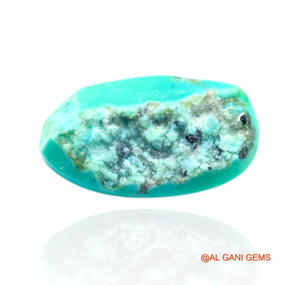 Natural Untreated Turquoise Loose Gemstone Oval Cabochon From Arizona 8.00 Cts 17x10x6 mm T-618