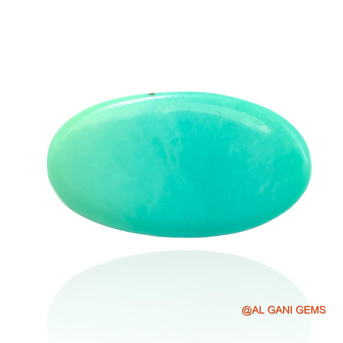 Natural Untreated Turquoise Loose Gemstone Oval Cabochon From Arizona 11.00 Cts 22x12x5 mm T-62
