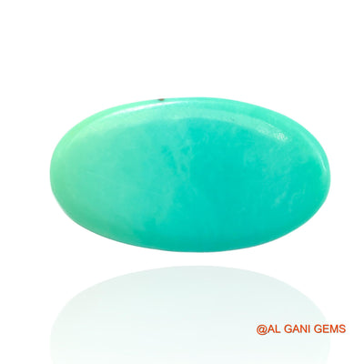 Natural Untreated Turquoise Loose Gemstone Oval Cabochon From Arizona 11.00 Cts 22x12x5 mm T-62