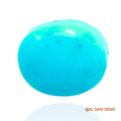 11.00 Cts Natural Arizona Turquoise Loose Gemstone Oval Cabochon 14x11x9 mm T-638