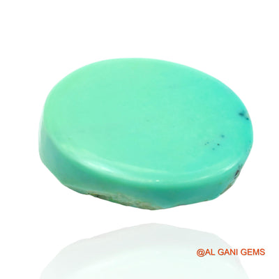18.00 Cts Unheated Arizona Turquoise Loose Gemstone Oval Cabochon Natural 19x16x8 mm T-63