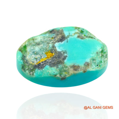 16.00 Cts Natural Arizona Turquoise Loose Gemstone Oval Cabochon 20x13x6 mm T-64