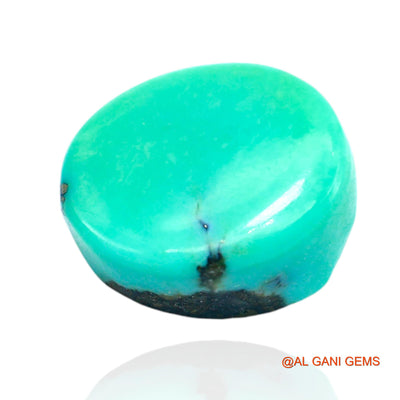 11.00 Cts Natural Arizona Turquoise Loose Gemstone Oval Cabochon 14x12x7 mm T-654