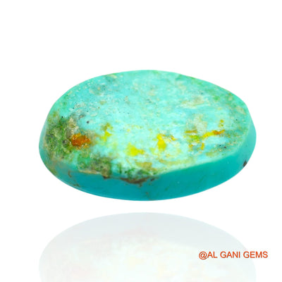 15.00 Cts Natural Arizona Turquoise Loose Gemstone Oval Cabochon 21x14x6 mm T-65