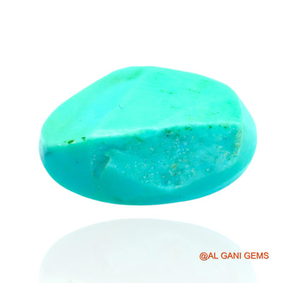 Natural Untreated Turquoise Loose Gemstone Oval Cabochon From Arizona 7.00 Cts 15x9x6 mm T-682