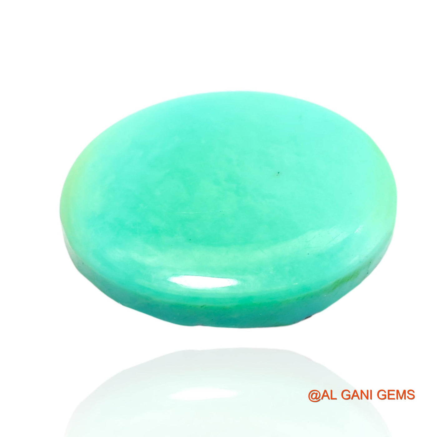 10.00 Cts Natural Arizona Turquoise Loose Gemstone Oval Cabochon 19x15x4 mm T-69