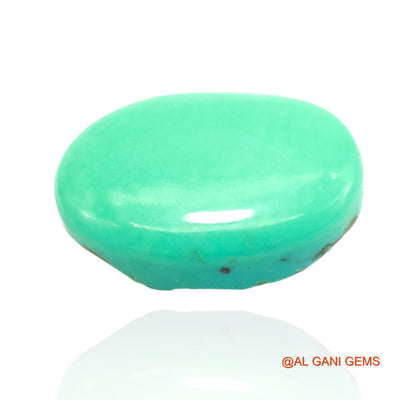 Natural Untreated Turquoise Loose Gemstone Oval Cabochon From Arizona 12.00 Cts 19x12x6 mm T-76