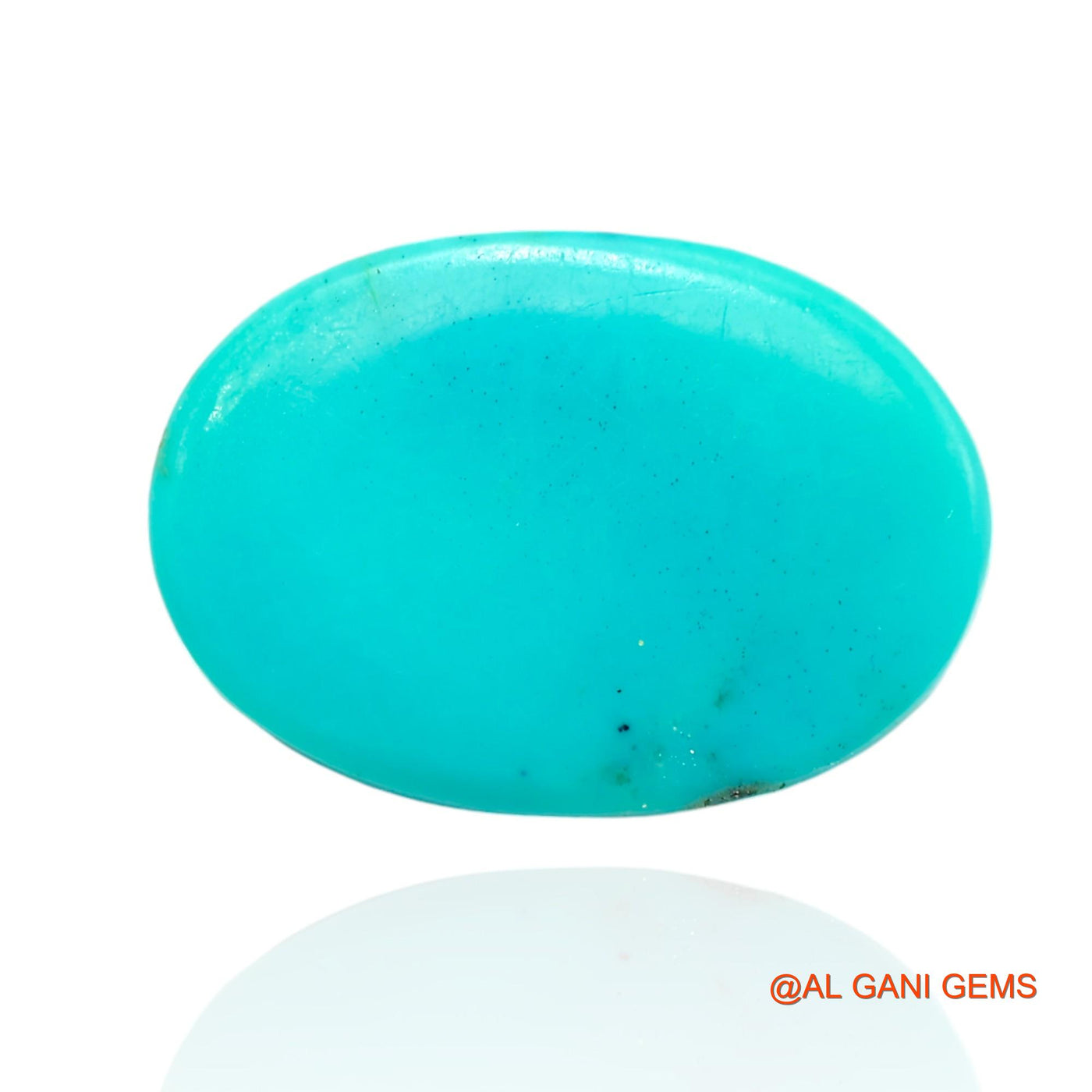 Natural Untreated Turquoise Loose Gemstone Oval Cabochon From Arizona 13.00 Cts 19x13x7 mm T-78