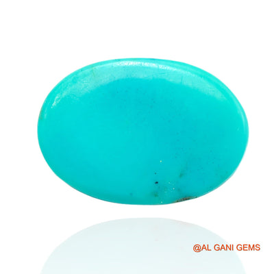 Natural Untreated Turquoise Loose Gemstone Oval Cabochon From Arizona 13.00 Cts 19x13x7 mm T-78