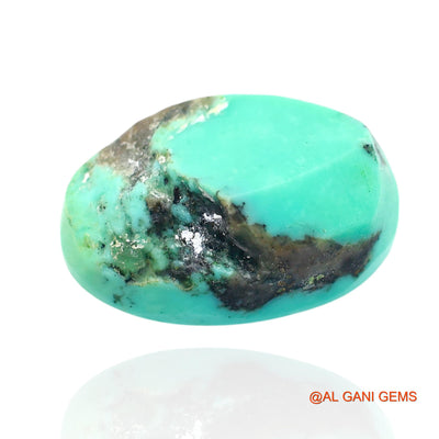 16.00 Cts Natural Arizona Turquoise Loose Gemstone Oval Cabochon 19x13x8 mm T-81