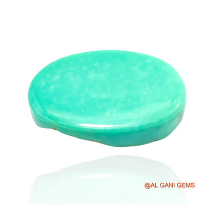 Natural Untreated Turquoise Loose Gemstone Oval Cabochon From Arizona 11.00 Cts 19x12x5 mm T-83