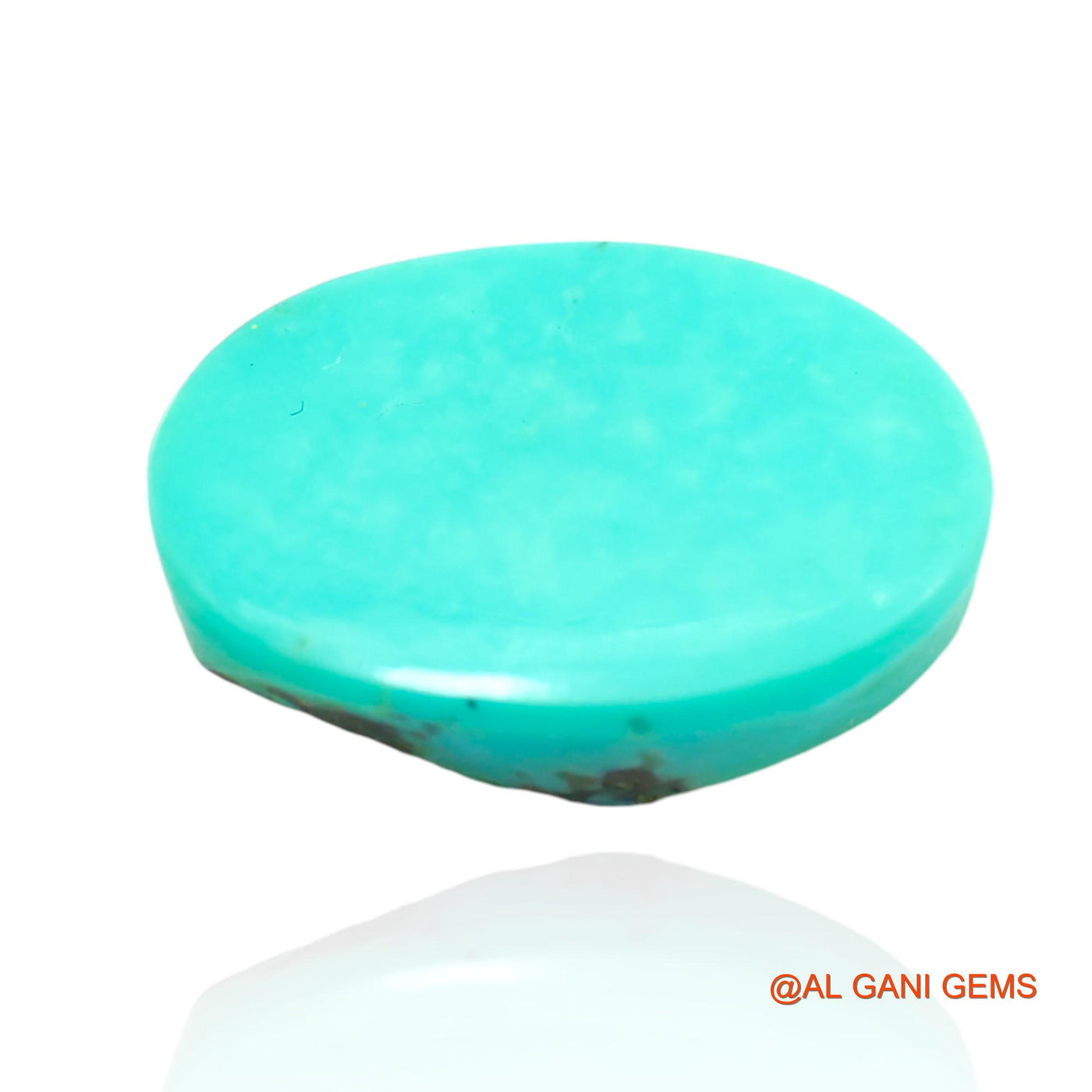 10.00 Cts Natural Arizona Turquoise Loose Gemstone Oval Cabochon 18x13x5 mm T-85