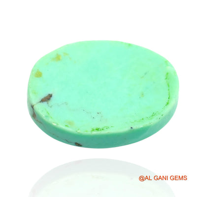 12.00 Cts Natural Arizona Turquoise Loose Gemstone Oval Cabochon 19x13x5 mm T-87