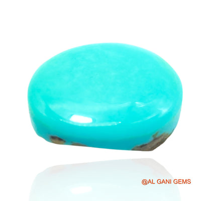 14.00 Cts Natural Arizona Turquoise Loose Gemstone Oval Cabochon 17x13x6 mm T-95