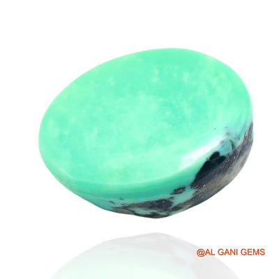 Natural Untreated Turquoise Loose Gemstone Oval Cabochon From Arizona 16.00 Cts 17x13x9 mm T-96
