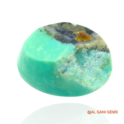 Natural Untreated Turquoise Loose Gemstone Oval Cabochon From Arizona 16.00 Cts 17x13x9 mm T-96