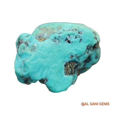 126.00 Cts Natural Arizona Turquoise Loose Gemstone Fancy Rough 39x27x20 mm TR-32