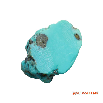 126.00 Cts Natural Arizona Turquoise Loose Gemstone Fancy Rough 39x27x20 mm TR-32