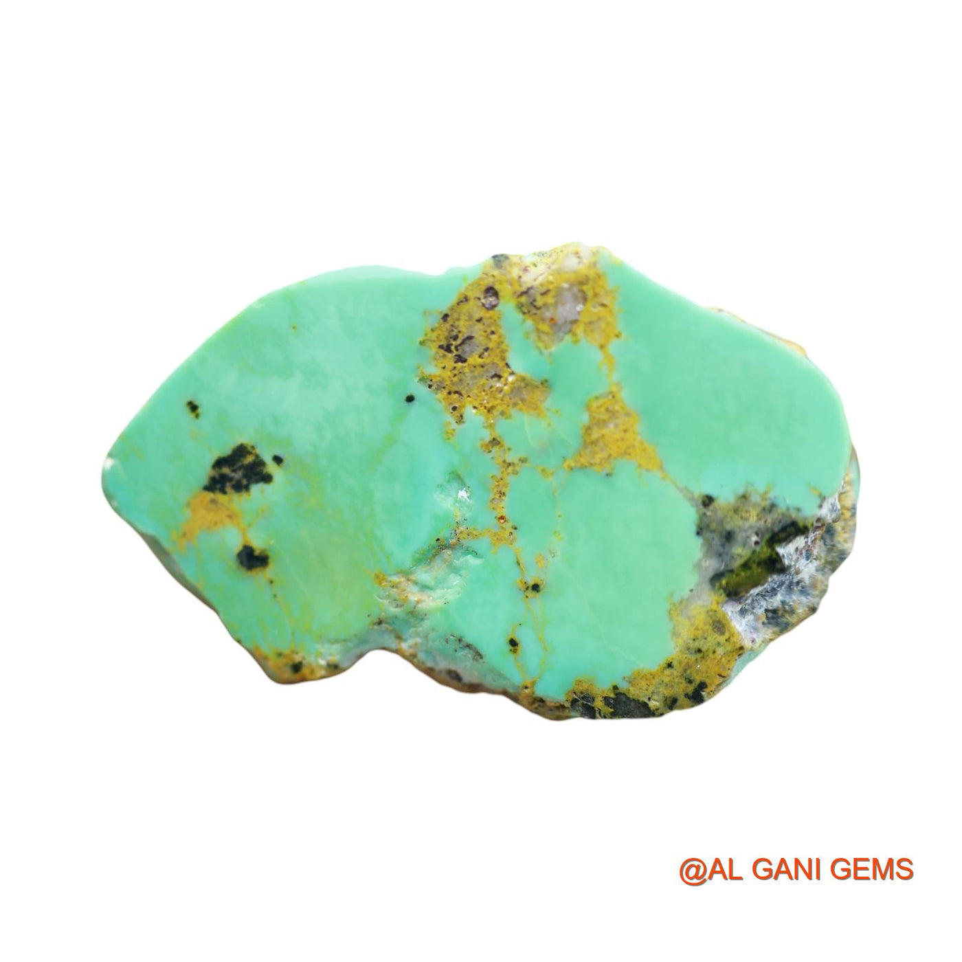 202.00 Cts Natural Arizona Turquoise Loose Gemstone Fancy Rough 44x32x31 mm TR-34