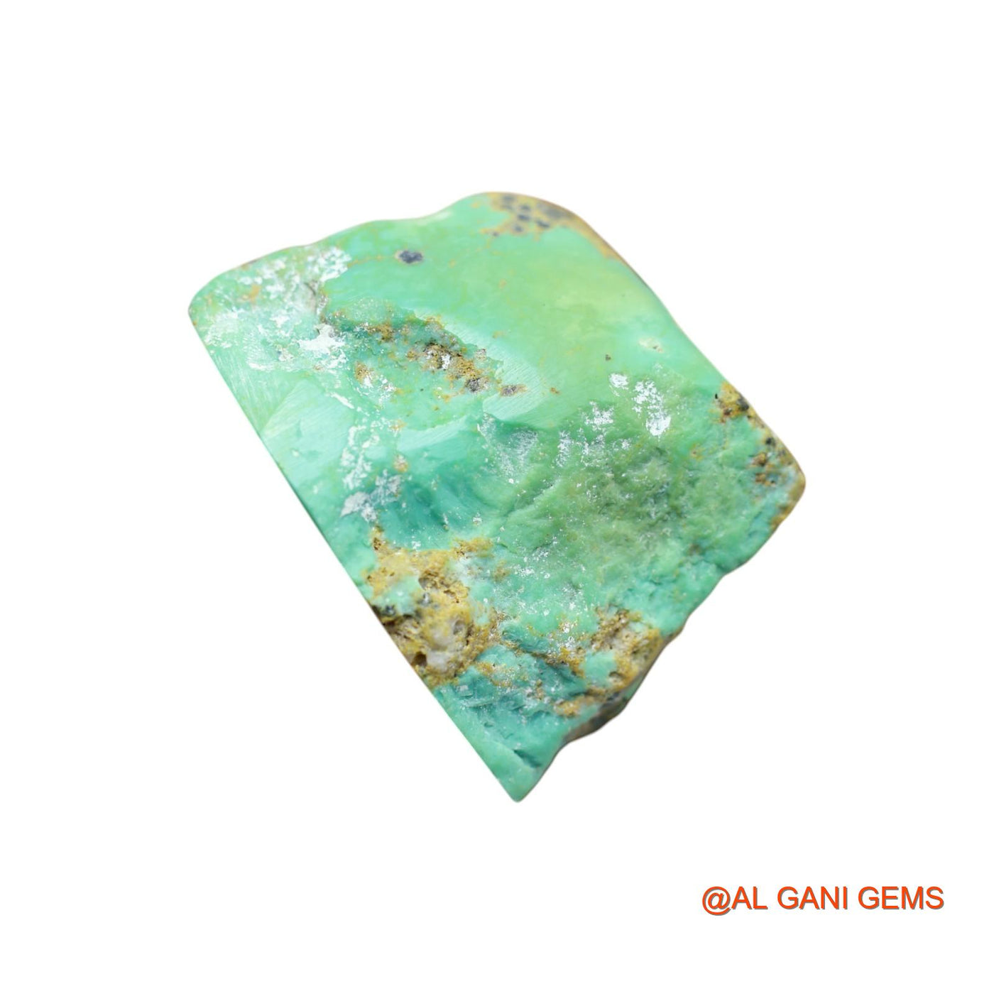 202.00 Cts Natural Arizona Turquoise Loose Gemstone Fancy Rough 44x32x31 mm TR-34