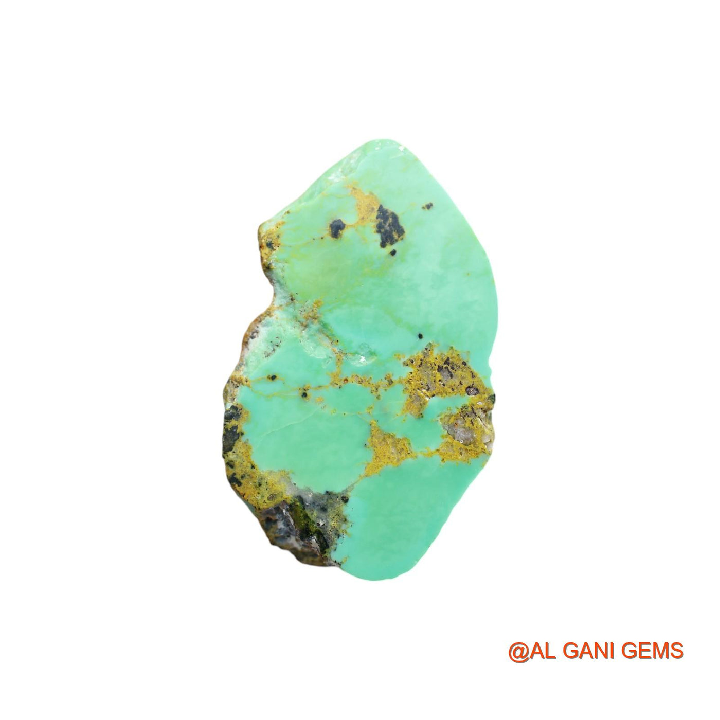 202.00 Cts Natural Arizona Turquoise Loose Gemstone Fancy Rough 44x32x31 mm TR-34
