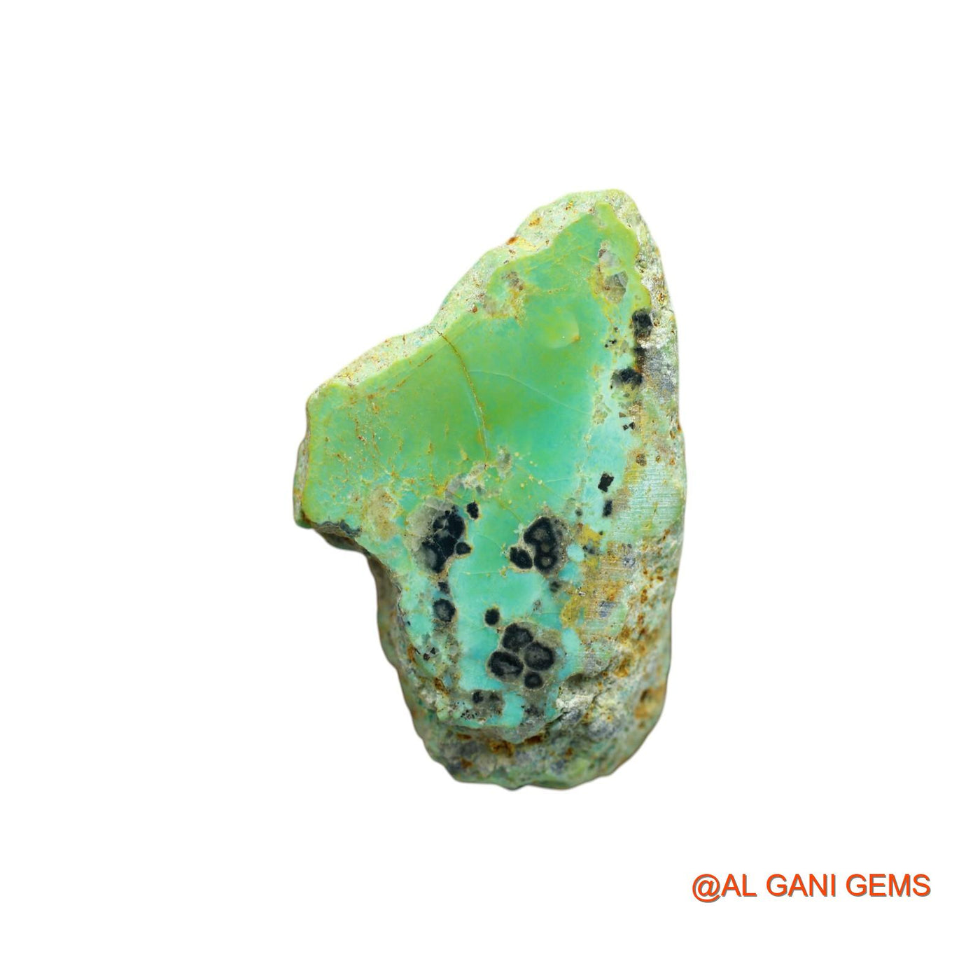 291.00 Cts Natural Arizona Turquoise Loose Gemstone Fancy Rough 54x35x30 mm TR-35