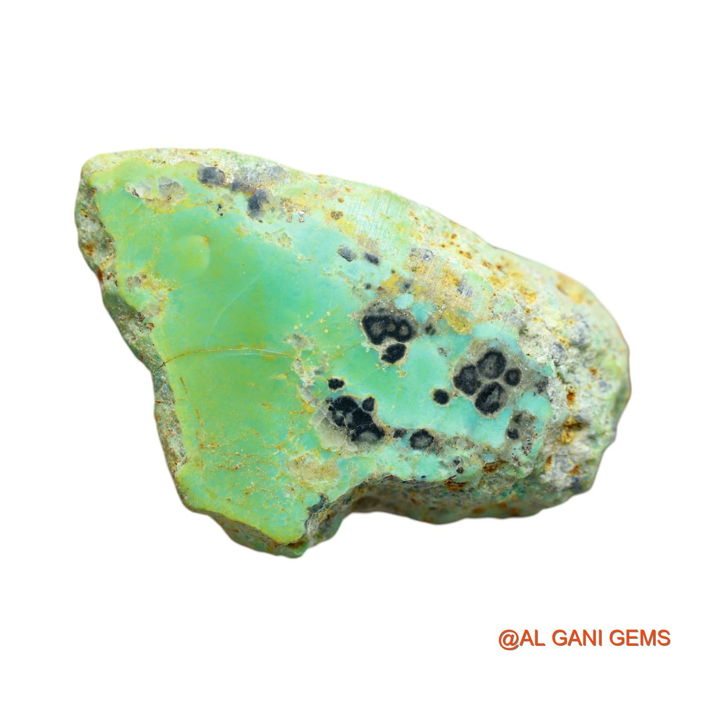 291.00 Cts Natural Arizona Turquoise Loose Gemstone Fancy Rough 54x35x30 mm TR-35