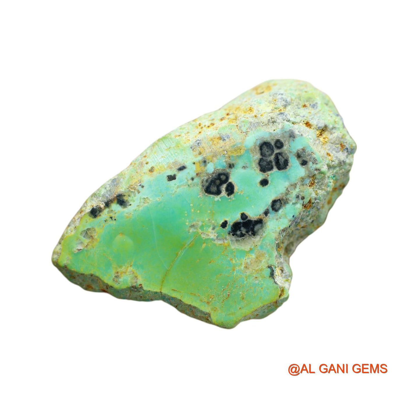 291.00 Cts Natural Arizona Turquoise Loose Gemstone Fancy Rough 54x35x30 mm TR-35