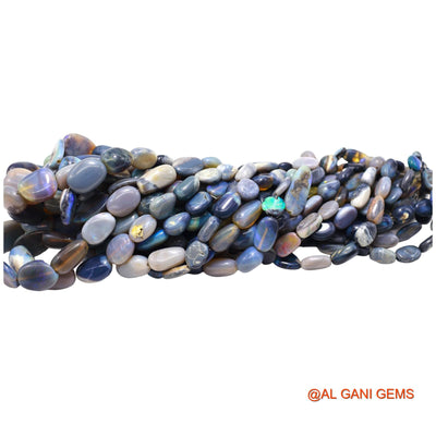 Natural Multi Color Opal Loose Strand 6X7 TO 12X6 MM Fancy Smooth Beads For Jewelry Craft 16" WB-63