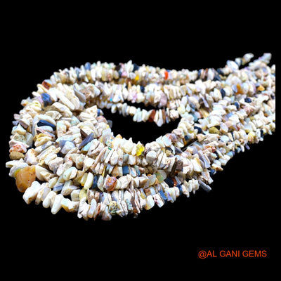 Fancy Rough 6X9 TO 8X26 MM Beads Natural Multi Color Opal Gemstone Strands For Jewelry 16" WB-67