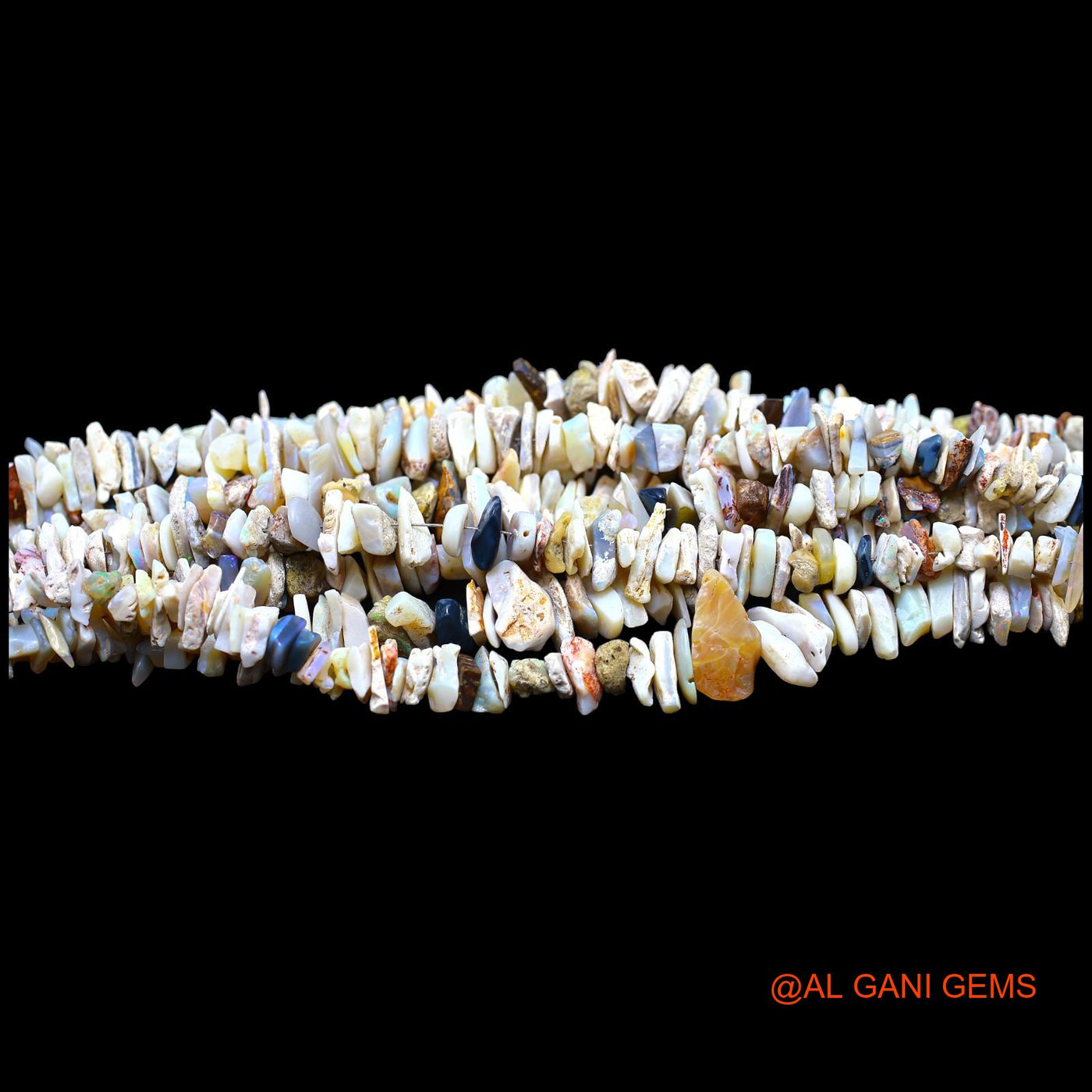 Fancy Rough 6X9 TO 8X26 MM Beads Natural Multi Color Opal Gemstone Strands For Jewelry 16" WB-67